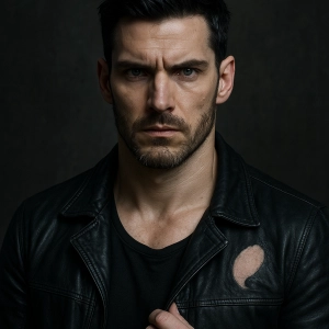 Raphael Nightbane, personnage IA fascinant pour lancer votre aventure narrative.