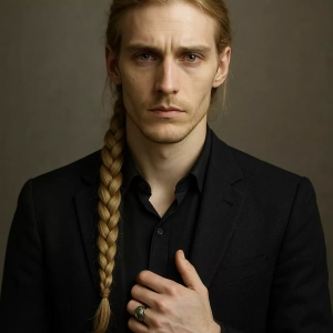 Adrian Velthorne, personnage IA fascinant pour lancer votre aventure narrative.