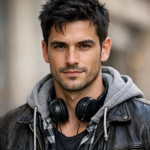 Nathan Varois, personnage IA fascinant pour lancer votre aventure narrative.